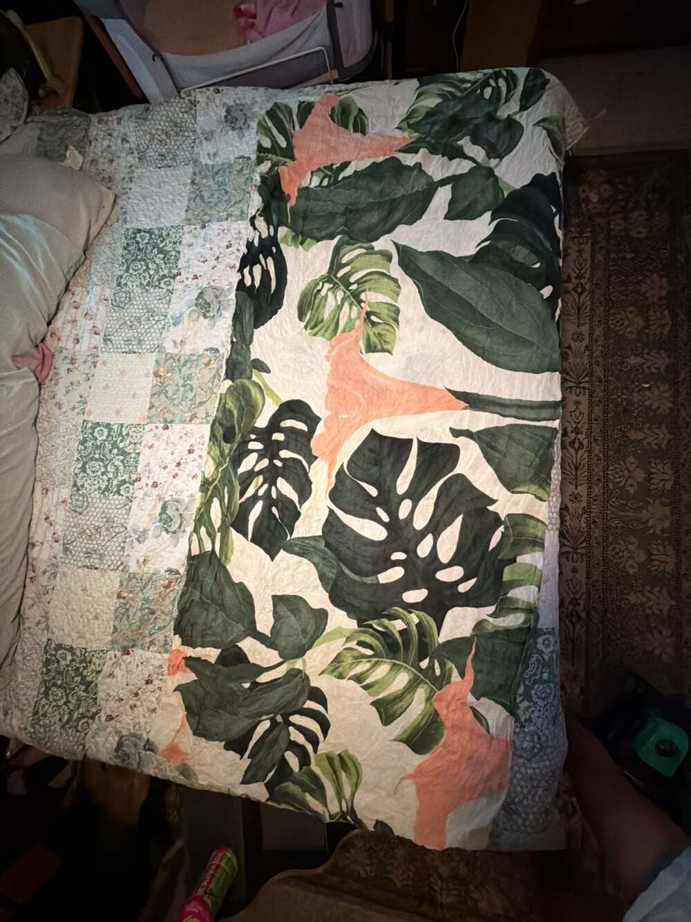 Virginia Wolf 100% Viscose Tropical Print Scarf